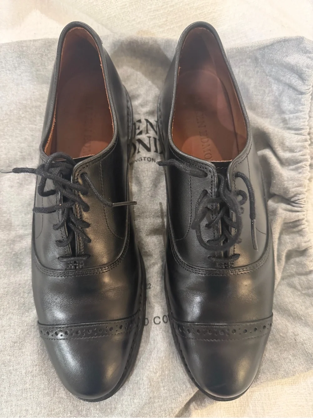 Allen Edmonds Fifth Avenue Cap-Toe Oxford Dress Shoe w/ Dainite Sole